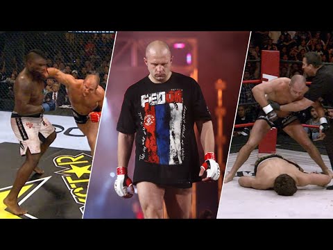Видео: Марафон боев Федора Емельяненко