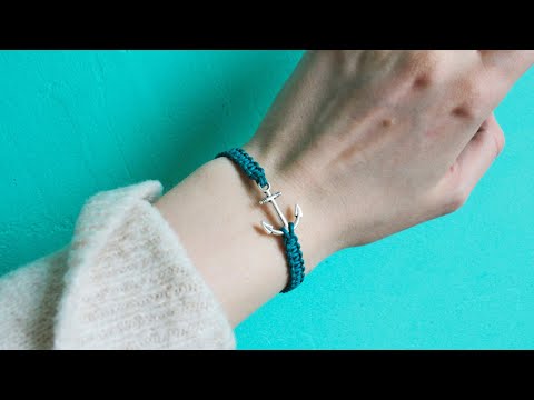 Видео: СТИЛЬНЫЙ макраме браслет | DIY | Мастер-класс для начинающих
