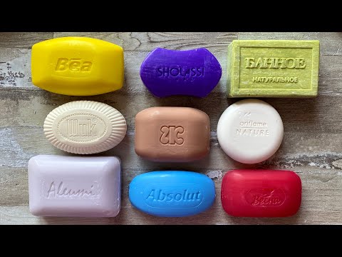 Видео: ASMR Soap cutting | Soap Carving|Резка мыла  | ASMR