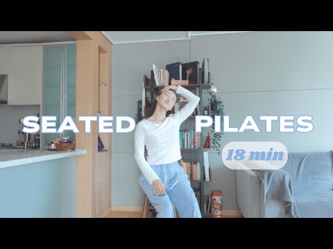 Видео: 18 МИН Сууж Байхдаа Хийх Пилатис | Seated Pilates