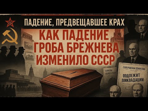 Видео: почему упал гроб брежнева? УДАР, Который шокировал всю страну