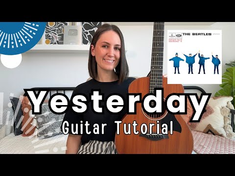 Видео: Вчера - Урок игры на гитаре The Beatles [Урок игры на гитаре пальцами!]