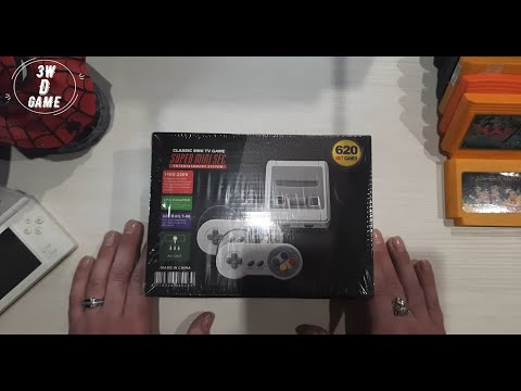 Видео: Игровая приставка SUPER mini SFC 620 ИГР!Найден самый ХУДШИЙ КЛОН SNES mini - SUPER mini SFC 620