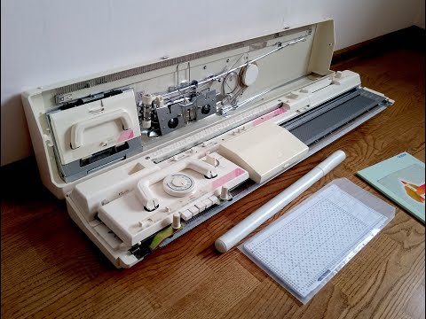 Видео: Вязальная машина Brother KH-893 (№1033221), часть 1, уехала в Ростов-на-Дону