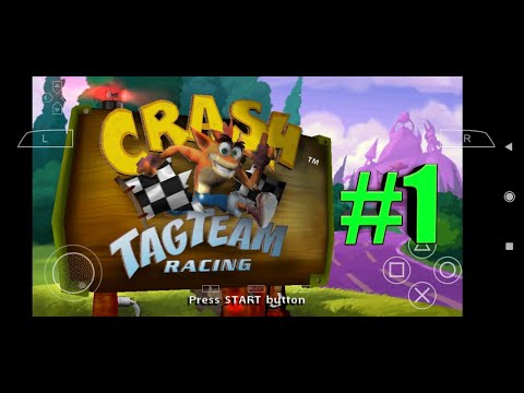 Видео: Прохождение Crash Tag Team Racing (Часть1)
