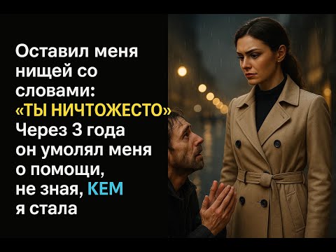 Видео: «У тебя ничего не будет», — сказал муж при разводе. Спустя 3 года он на коленях умолял меня о помощи