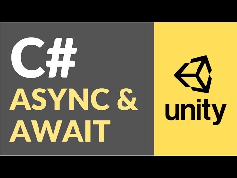 Видео: Использование асинхронного кода (async / await) в C# в Unity. Разбираем на примерах