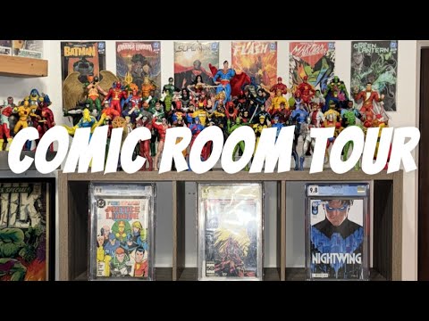 Видео: Экскурсия по комнате комиксов