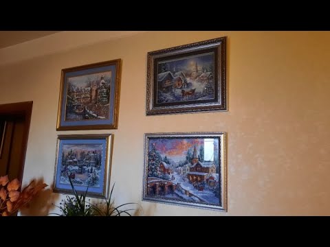 Видео: ЗИМА В ВЫШИВАНИИ