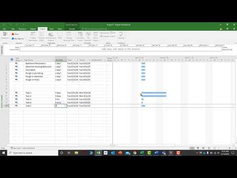Видео: Учебное пособие по MS Project 1. Введение