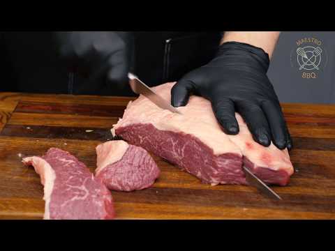 Видео: Пиканья,Говядина по-бразильски.  Пиканья чураскария (Churrascaria picanhas).