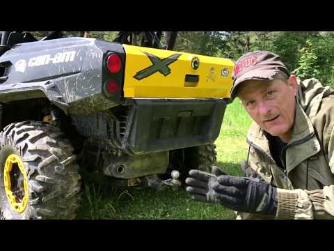 Видео: обзор мотовездехода Can-am Brp Commander-1000 XT.