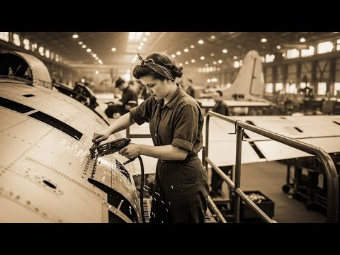 Видео: Как «Невозможный» Узор Одного Заклёпщика Заставил Собрать Крылья B-17 За 2 Часа Вместо 20?