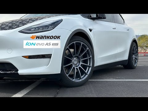 Видео: Возможно, лучшая шина для модели Y — Hankook Ion Evo