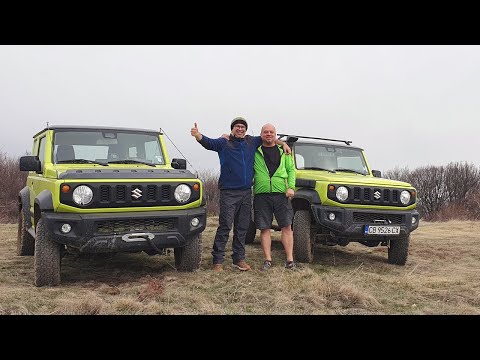 Видео: До вр. Арамлиец (1196 м.н.в.) с 2x Suzuki Jimny - 23 Март 2025г.