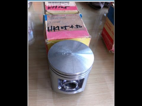 Видео: Дешевый поршень для CZ125 (продолжение).