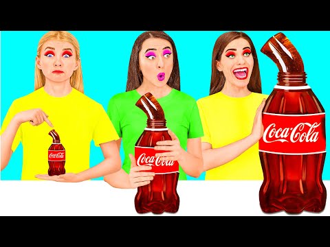 Видео: Большая, Средняя или Маленькая Тарелка Челлендж | Смешные Cитуации от Parara Best