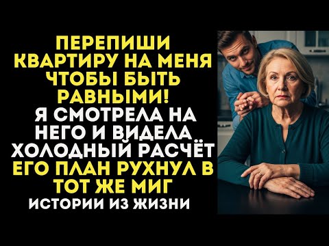 Видео: Муж женился на мне ради квартиры Но я всё поняла  слишком поздно