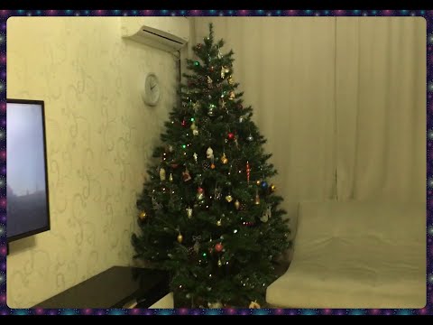 Видео: Шикарная елка из Леруа Мерлен!/Советские новогодние игрушки/Наряжаем елку