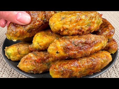 Видео: Кабачки исчезнут через минуту! Моя семья стоит в очереди, пока я их готовлю!