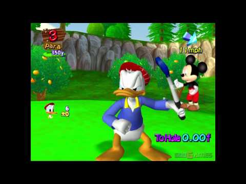 Видео: Disney Golf — геймплей PS2 HD 720P