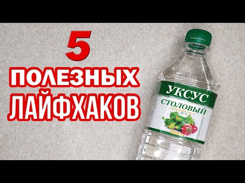 Видео: 5 ПОЛЕЗНЫХ ЛАЙФХАКОВ С УКСУСОМ, которые должен знать каждый