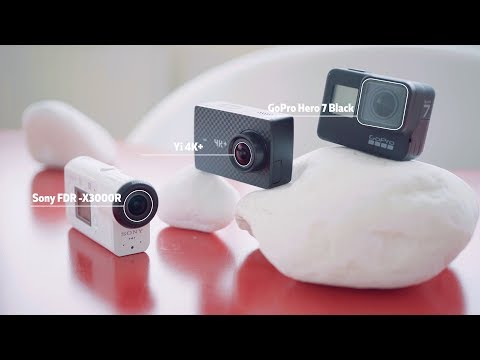 Видео: GoPro vs. Sony vs. Yi. Сравнительный тест в морозных условиях. 4К