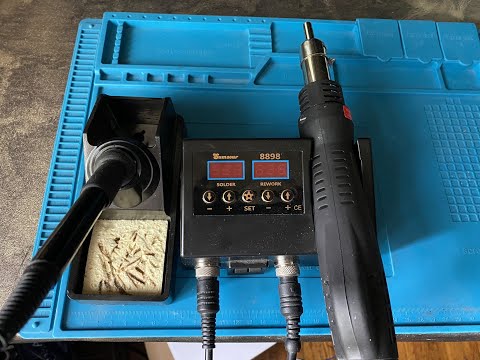 Видео: Обзор на паяльную станцию Sumsour 8898.