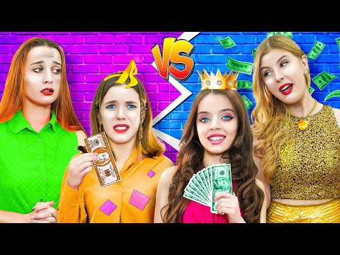 Видео: Богатая Мама VS Бедная Мама! Богатый Ребенок в Бедной Семье