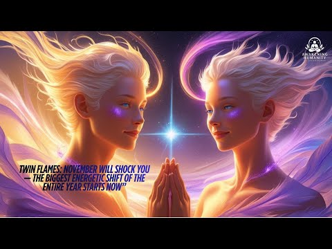 Видео: Близнецовые Пламена: Ноябрь вас потрясет — самый большой энергетический сдвиг всего года начинает...