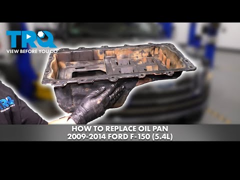 Видео: Как заменить масляный поддон двигателя Ford F-150 (5,4 л) 2009-2014 гг.