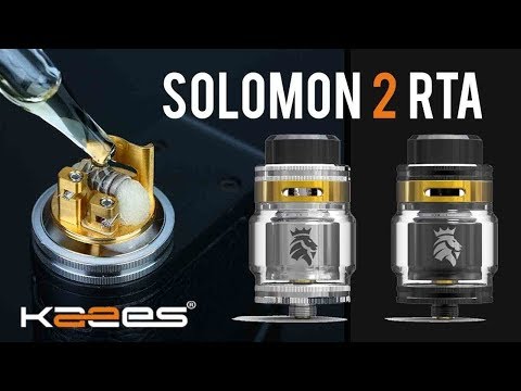 Видео: Solomon 2 RTA By Kaees | непроливайка на одну спираль (heavengifts.com)