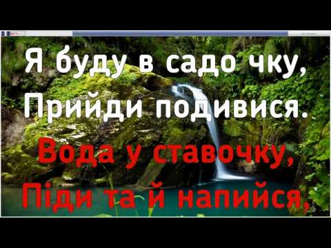 Видео: Несе Галя Воду караоке с аккордами