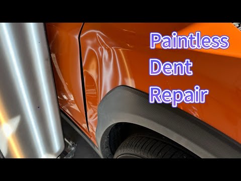 Видео: Заменить крыло или выполнить ремонт вмятин без покраски?