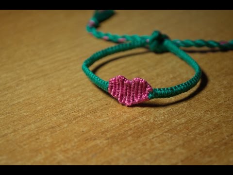 Видео: #50 by AkVaReLь Ю) Фенечка "Сердце"