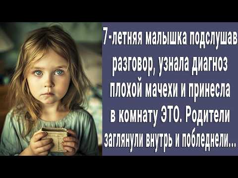 Видео: 7-летняя малышка узнав диагноз мачехи принесла в комнату ЭТО. Родители не смогли поверить глазам...