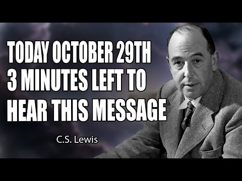 Видео: У вас всего 3 минуты — кто-то с небес протягивает руку | К. С. Льюис, 2025