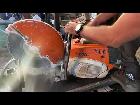 Видео: Для тех кто впервые взял в аренду бензорез Stihl ts 800 . Видео инструкция как его заводить ☝️