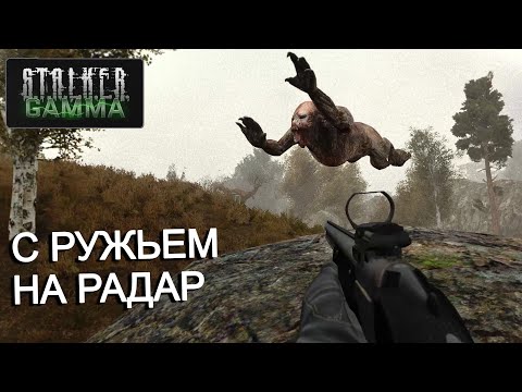 Видео: С ружьём на Радар. STALKER Anomaly GAMMA #18