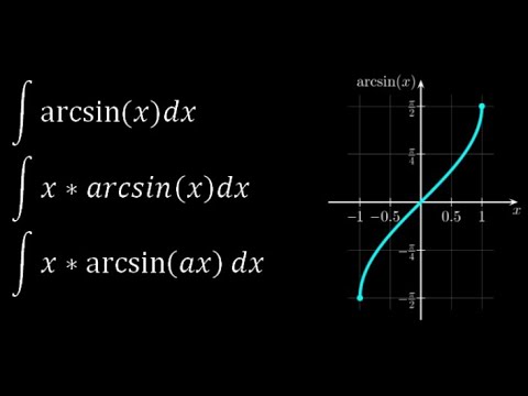 Видео: Интегралы с арксинусами и что с ними делать? Первообразная от арксинуса.