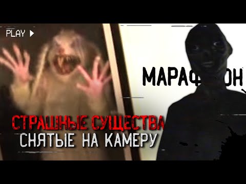 Видео: СТРАШНЫЕ СУЩЕСТВА, СНЯТЫЕ НА КАМЕРУ! | СБОРНИК | ВСЕ ЧАСТИ