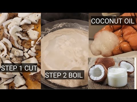 Видео: Как я делаю кокосовое масло (дома) без оборудования