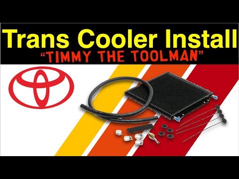 Видео: Установка охладителя трансмиссии с заменой радиатора и термостата