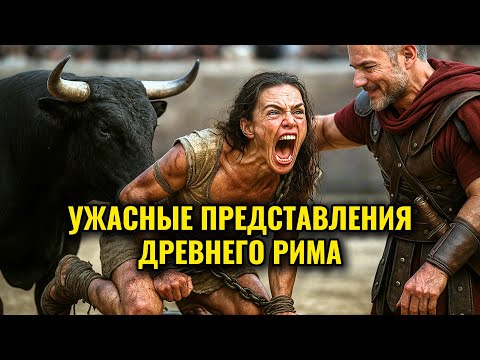 Видео: ОНИ ЗАШЛИ СЛИШКОМ ДАЛЕКО, УЖАСНЫЕ ПРЕДСТАВЛЕНИЯ ДРЕВНЕГО РИМА