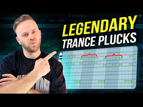 Видео: Легендарные трансовые риффы с щипковыми мелодиями | Учебное пособие по щипковым мелодиям