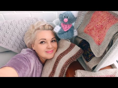 Видео: ХОРОШО ПРОДВИНУЛА ПРОЦЕССЫ 👍 КАК СОЕДИНЯЮ КВАДРАТЫ ПЛЕДА 🧶