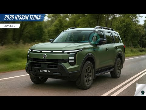 Видео: Представлен новый Nissan Terra 2026 года — элегантный и комфортабельный внедорожник!