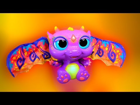 Видео: Малыш Дракон FurReal Friends Интерактивный питомец