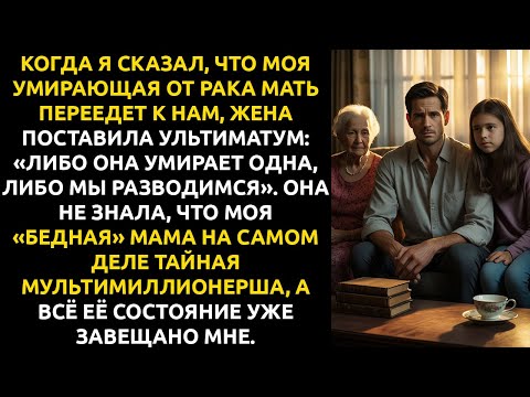 Видео: ЖЕНА кричала: «Либо Я, либо мы разводимся!». ОНА НЕ ЗНАЛА, что моя мама — мультимиллионер.