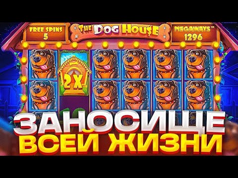 Видео: СОБАЧКИ ВЫДАЛИ ЖЕСТКИЙ ЗАНОС?! ЗАНОС НЕДЕЛИ В DOG HOUSE MEGAWAYS!!!